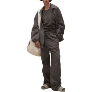 Fear of God Essentials FW22 CD2 Coaches Jacket 'Off Black' FOG-FW22-709 sold by KicksCrew
