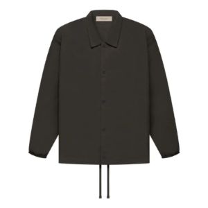 Fear of God Essentials FW22 CD2 Coaches Jacket 'Off Black' FOG-FW22-709 sold by KicksCrew