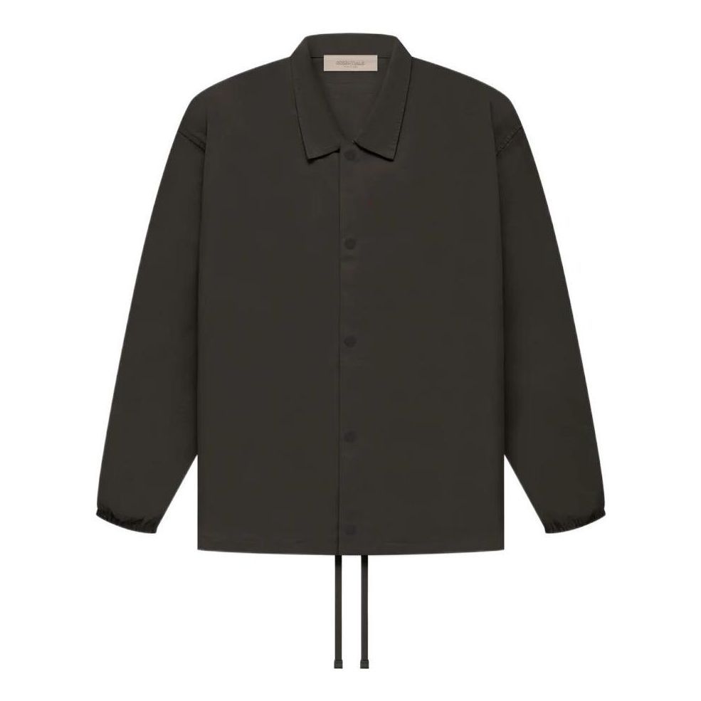 Fear of God Essentials FW22 CD2 Coaches Jacket 'Off Black' FOG-FW22-709 sold by KicksCrew
