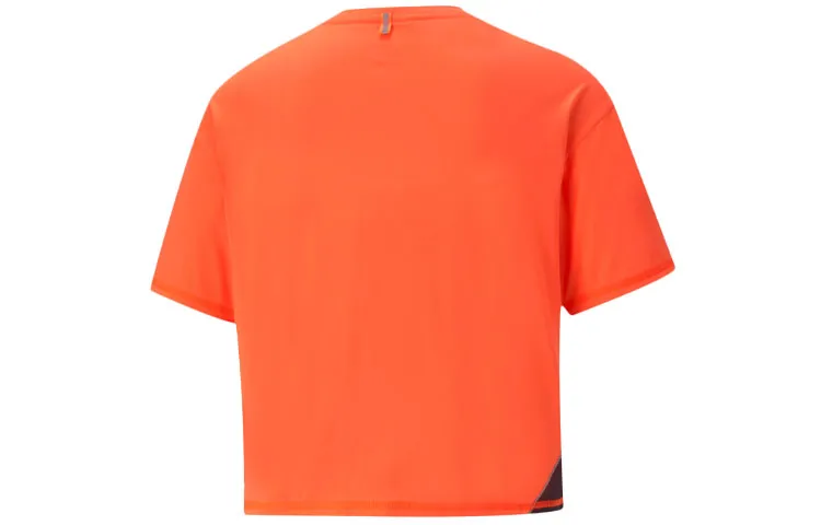 (WMNS) PUMA COOLadapt Running T-Shirt 'Orange' 520396-84 sold by KicksCrew product image thumbnail 2