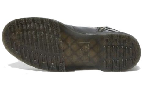 (WMNS) Dr. Martens Jaimes Leather Harness Chelsea Boots 'Black' 27484001 sold by KicksCrew