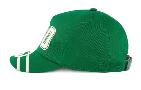 Gucci 100 Baseball Velcro Strap Cap 'Green' 6730814HAKR3666 sold by KicksCrew