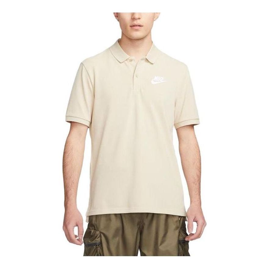 Nike Sportswear Polo T-shirt 'Beige' 909747-206 sold by KicksCrew
