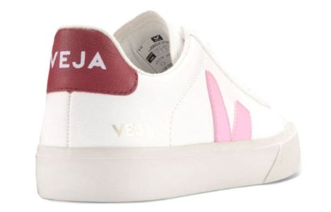 Veja Campo Chromefree Leather 'White Guimauve Marsala' CP051812 sold by KicksCrew