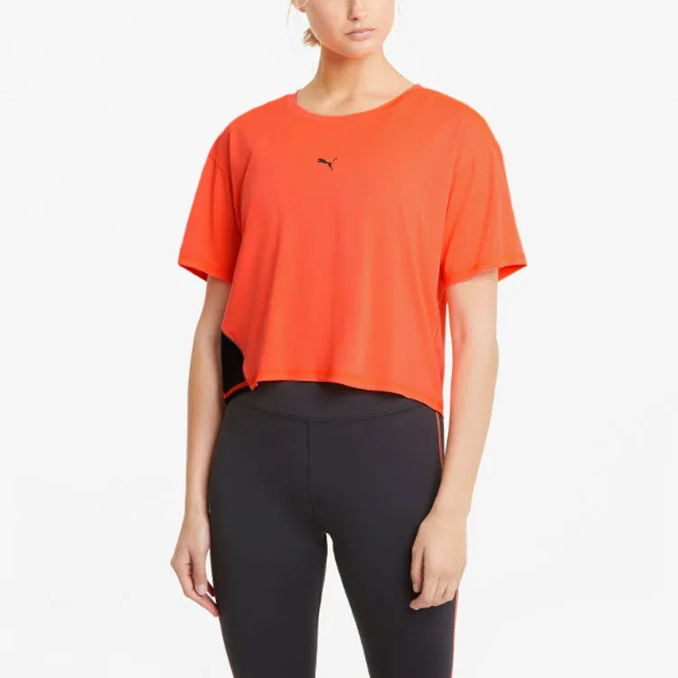 (WMNS) PUMA COOLadapt Running T-Shirt 'Orange' 520396-84 sold by KicksCrew product image thumbnail 3