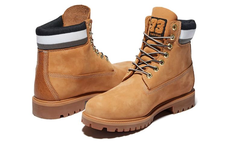 Timberland Heritage 6 Inch Waterproof Boot 'Wheat Nubuck with Black' A2GYX231 sold by KicksCrew product image thumbnail 5