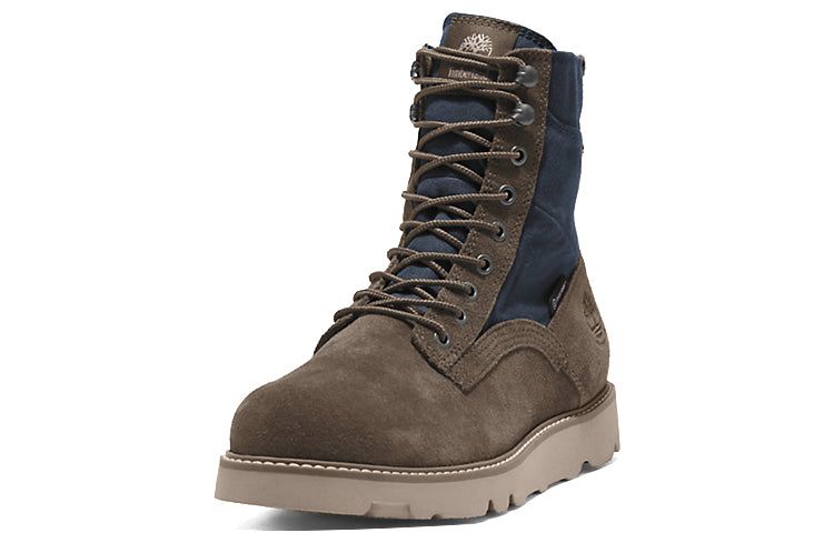 Timberland Vibram Waterproof Leather and Fabric Boots 'Olive Green Suede' A5MAR901 sold by KicksCrew product image thumbnail 3