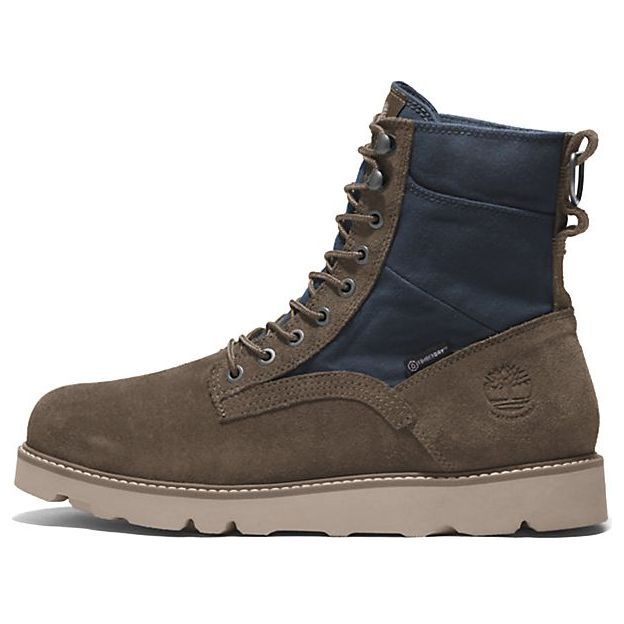 Timberland Vibram Waterproof Leather and Fabric Boots 'Olive Green Suede' A5MAR901 sold by KicksCrew