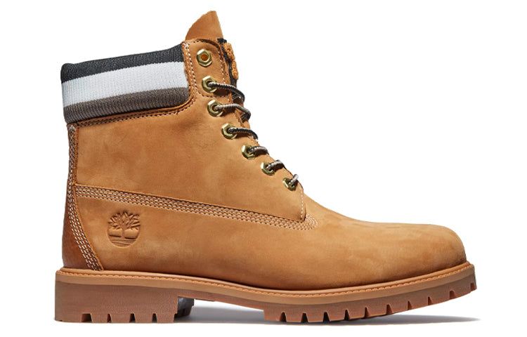 Timberland Heritage 6 Inch Waterproof Boot 'Wheat Nubuck with Black' A2GYX231 sold by KicksCrew product image thumbnail 2