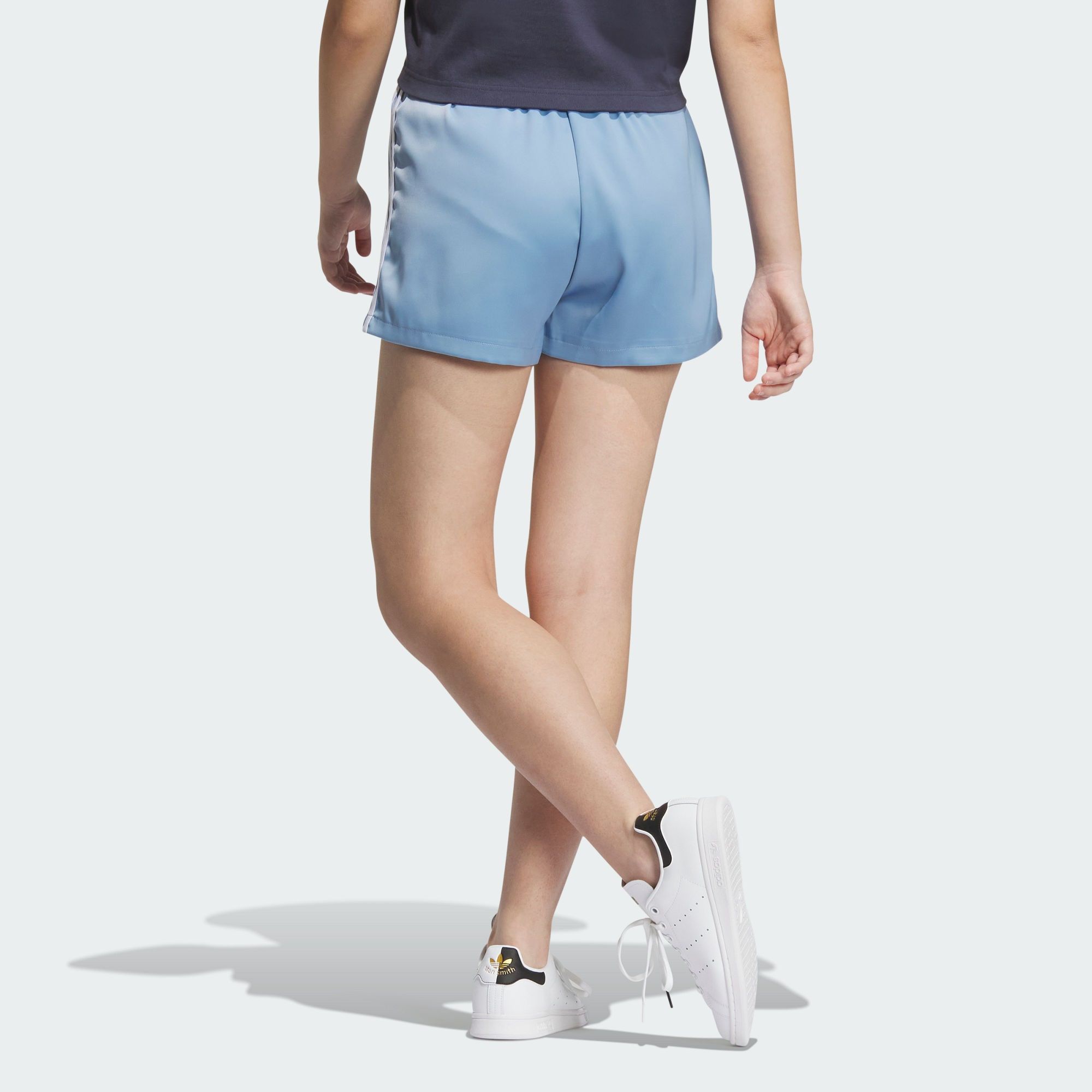 (WMNS) adidas originals Sportswear Shorts 'Blue' IN1017 sold by KicksCrew product image thumbnail 3