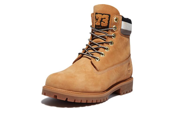 Timberland Heritage 6 Inch Waterproof Boot 'Wheat Nubuck with Black' A2GYX231 sold by KicksCrew product image thumbnail 3