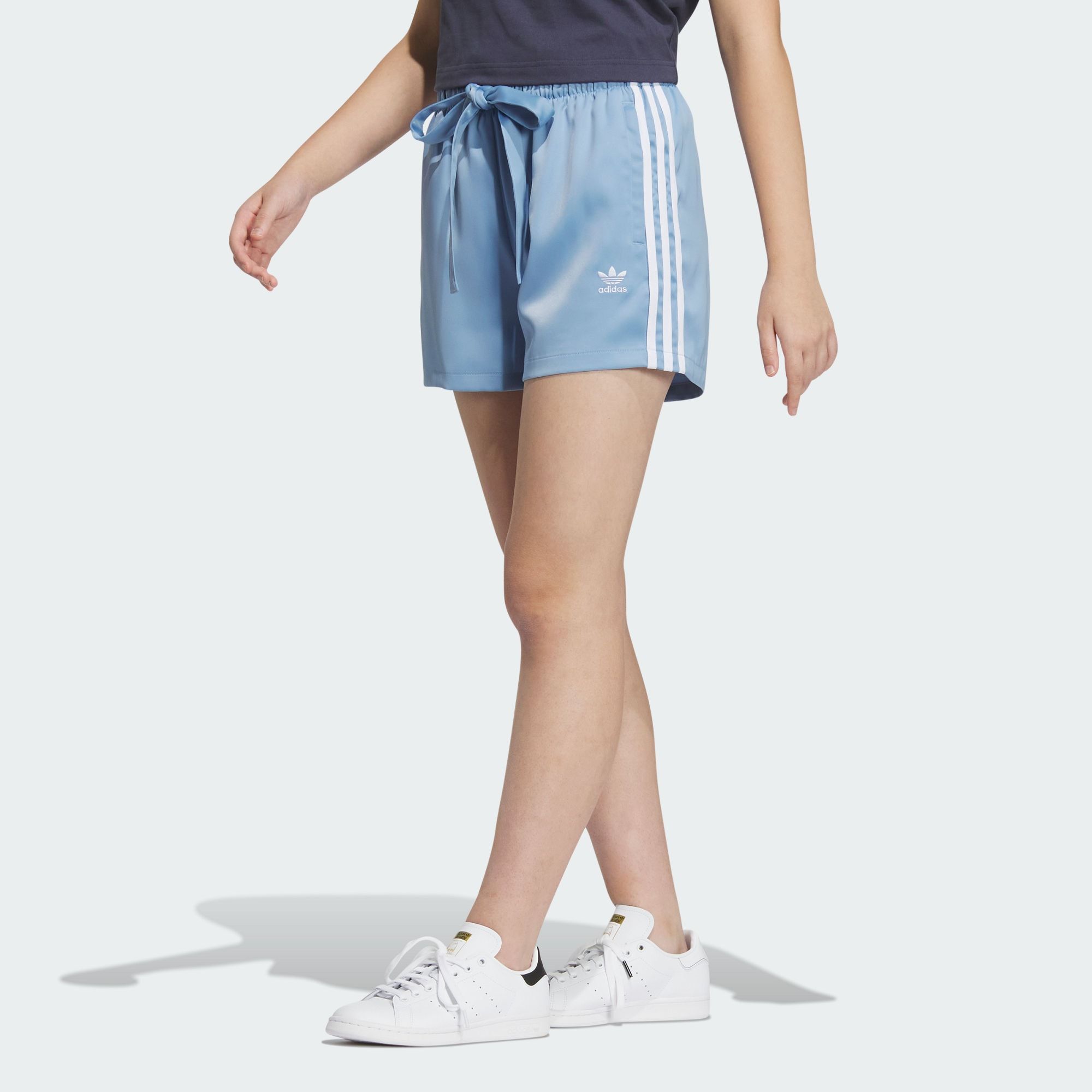 (WMNS) adidas originals Sportswear Shorts 'Blue' IN1017 sold by KicksCrew product image thumbnail 2