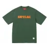 Supreme Stencil Embroidered S/S T-Shirt 'Green Yellow' SUP-SS24-227 sold by KicksCrew