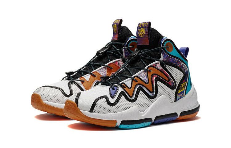 (GS) Li-Ning Team 2.0 Mid 'White Yellow Green' YKBS006-1 sold by KicksCrew product image thumbnail 3