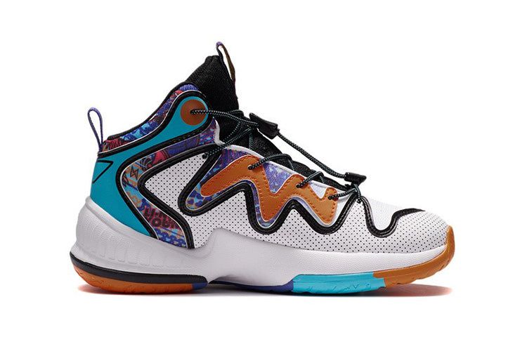 (GS) Li-Ning Team 2.0 Mid 'White Yellow Green' YKBS006-1 sold by KicksCrew product image thumbnail 2