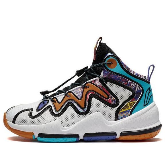 (GS) Li-Ning Team 2.0 Mid 'White Yellow Green' YKBS006-1 sold by KicksCrew