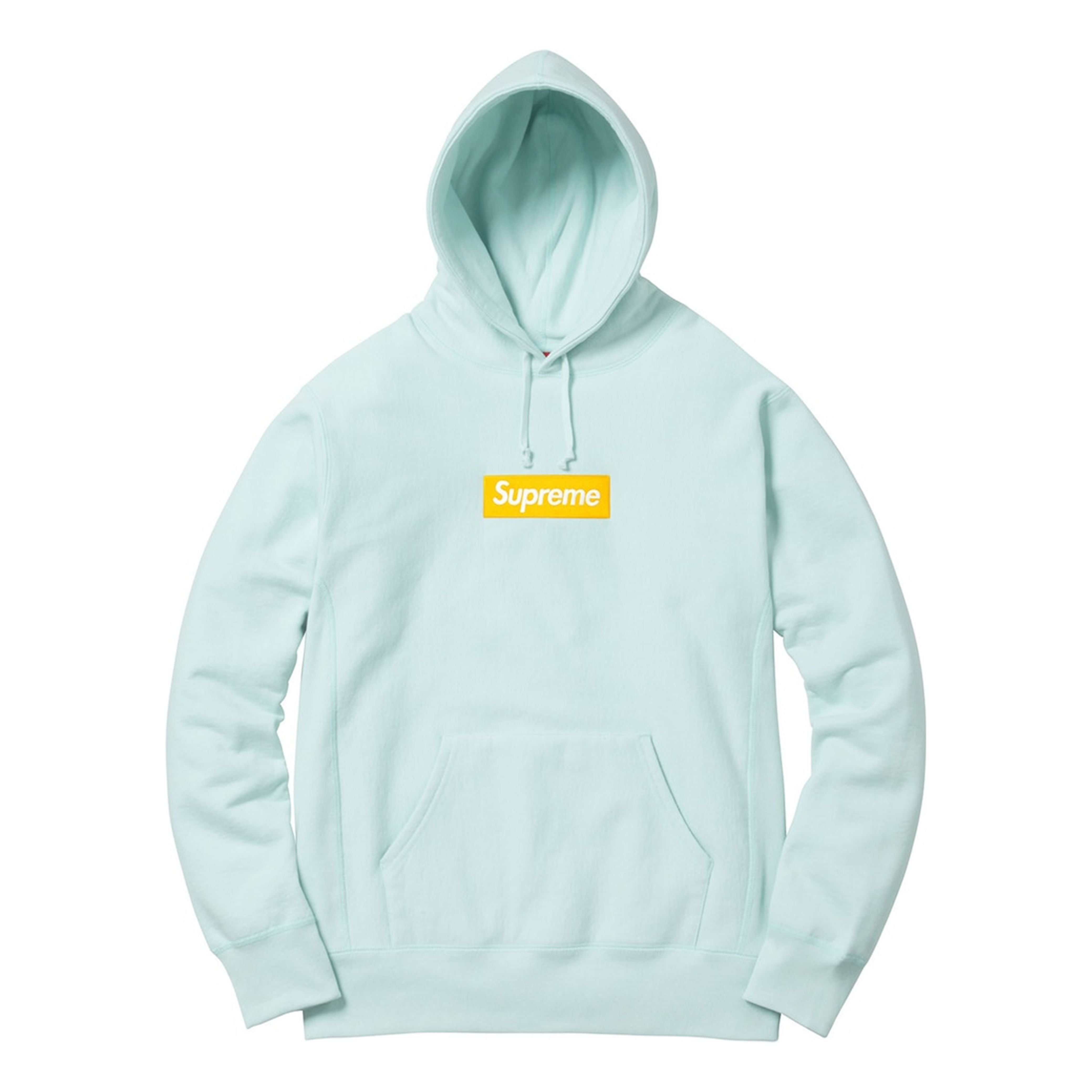 Supreme FW17 Box Logo Hoodie 'Green' SUP-FW17-616 sold by KicksCrew