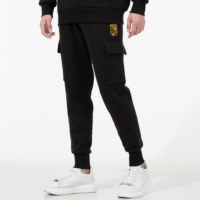 Puma Booster Woven Pants 'Black Gold' 532124-12 sold by KicksCrew product image thumbnail 5