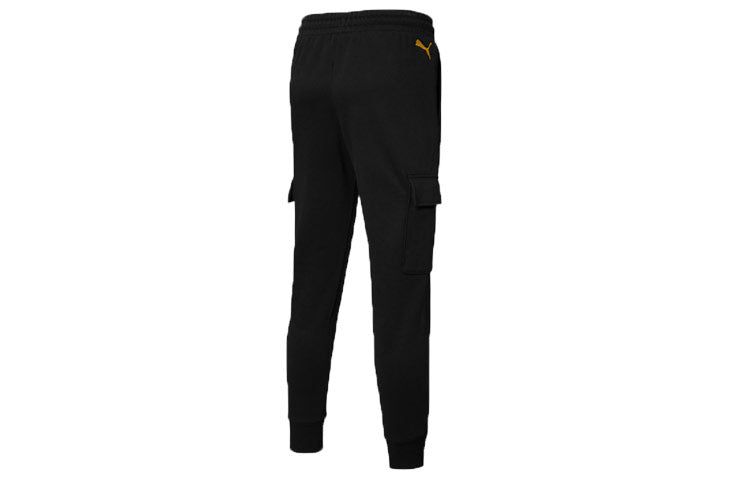 Puma Booster Woven Pants 'Black Gold' 532124-12 sold by KicksCrew product image thumbnail 2