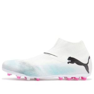 PUMA Future 7 Match + Ll MG Football Shoes 'White Blue' 107712-01 sold by KicksCrew