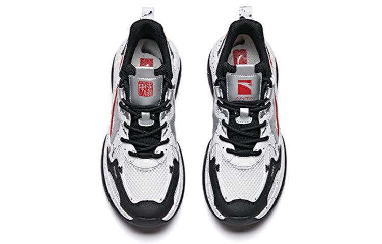 (WMNS) ANTA Training Shoes 'Black White Red' 922027033-4 sold by KicksCrew product image thumbnail 3