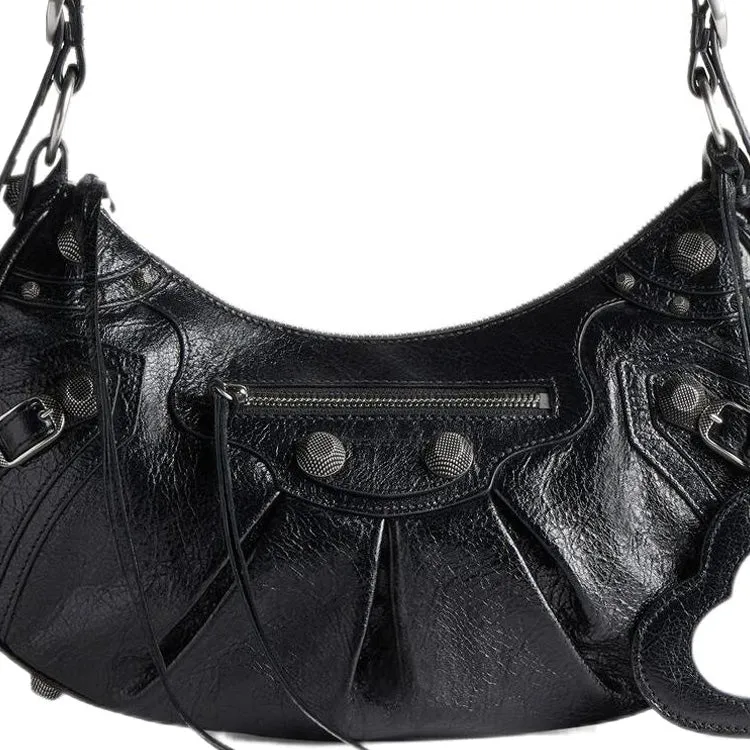 (WMNS) Balenciaga Le Cagole Small Shoulder Bag 'Black' 6713071VG9Y1000 sold by KicksCrew product image thumbnail 5
