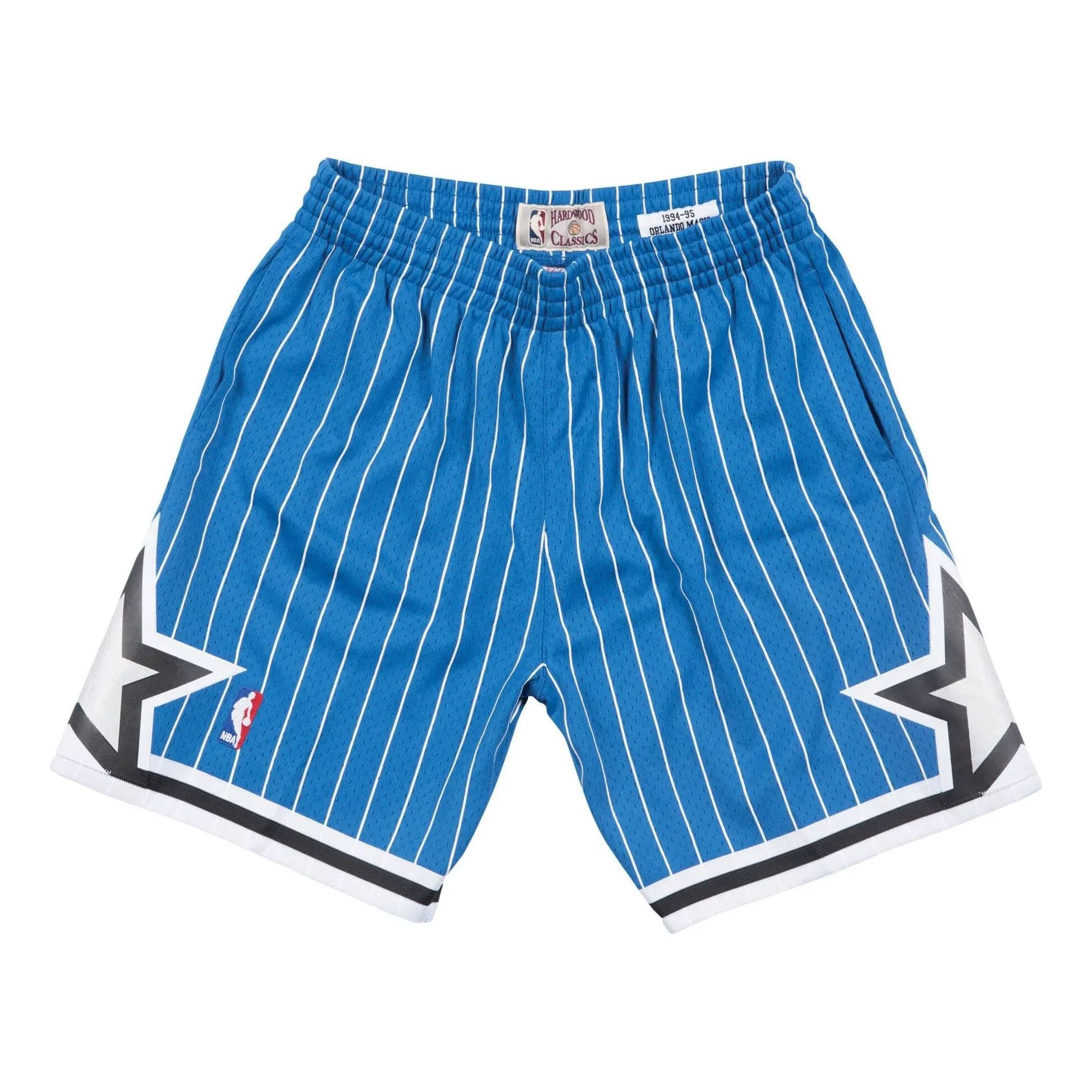 Mitchell & Ness NBA Swingman Shorts Orlando Magic Road 1994-95 'Blue White' SMSHGS18243-OMAROYA94 sold by KicksCrew