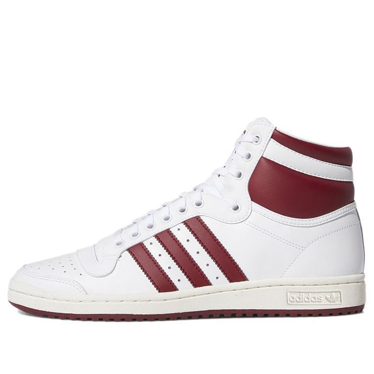 adidas originals Top Ten Hi 'White Red' EF6367 sold by KicksCrew