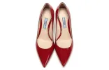 (WMNS) PRADA Pointed Patent Leather Heels 'Red' 1I834I_069_F0011_F_065 sold by KicksCrew