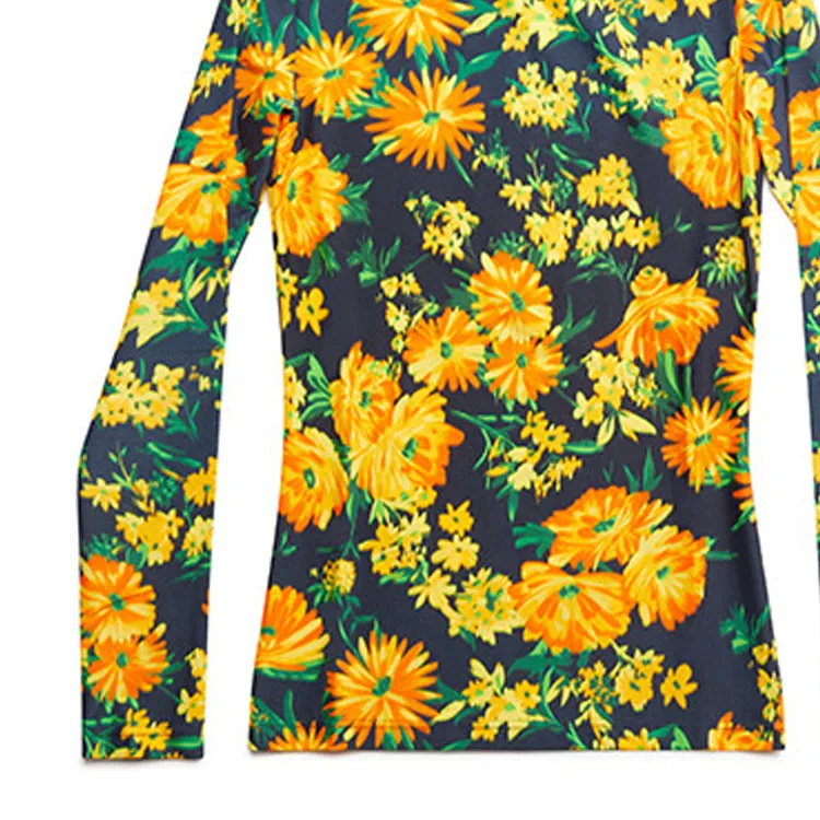 (WMNS) Balenciaga Floral Print Cotton T-Shirt 'Floral' 7194953C9B77168 sold by KicksCrew product image thumbnail 3