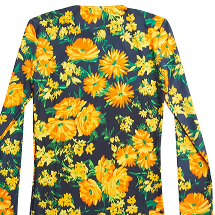 (WMNS) Balenciaga Floral Print Cotton T-Shirt 'Floral' 7194953C9B77168 sold by KicksCrew product image thumbnail 5