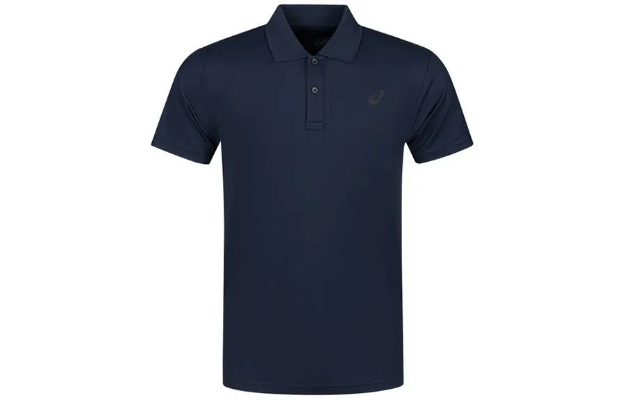 ASICS Short Sleeve Polo Shirt Asia Sizing 'Midnight' 2031E616-403 sold by KicksCrew product image thumbnail 2
