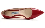 (WMNS) PRADA Pointed Patent Leather Heels 'Red' 1I834I_069_F0011_F_065 sold by KicksCrew