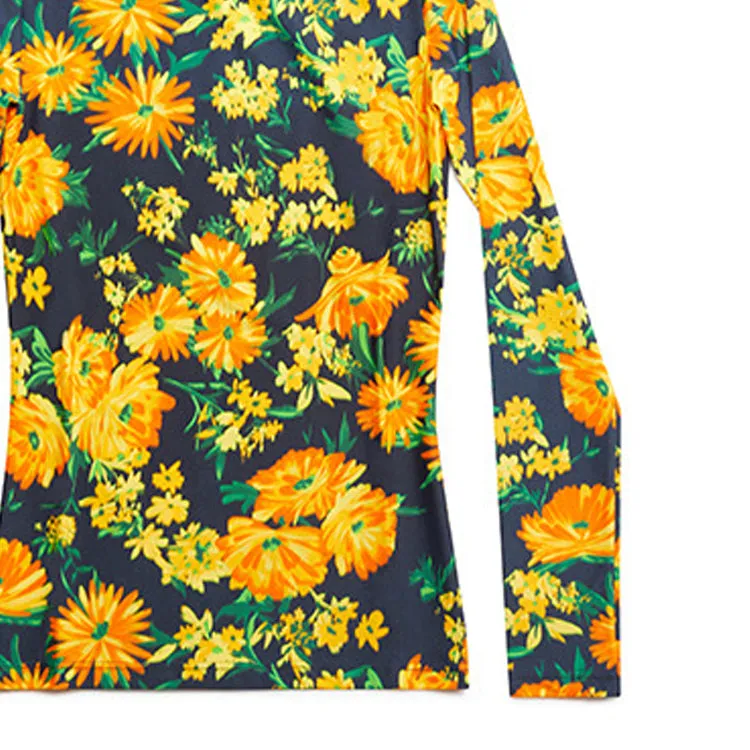 (WMNS) Balenciaga Floral Print Cotton T-Shirt 'Floral' 7194953C9B77168 sold by KicksCrew product image thumbnail 4