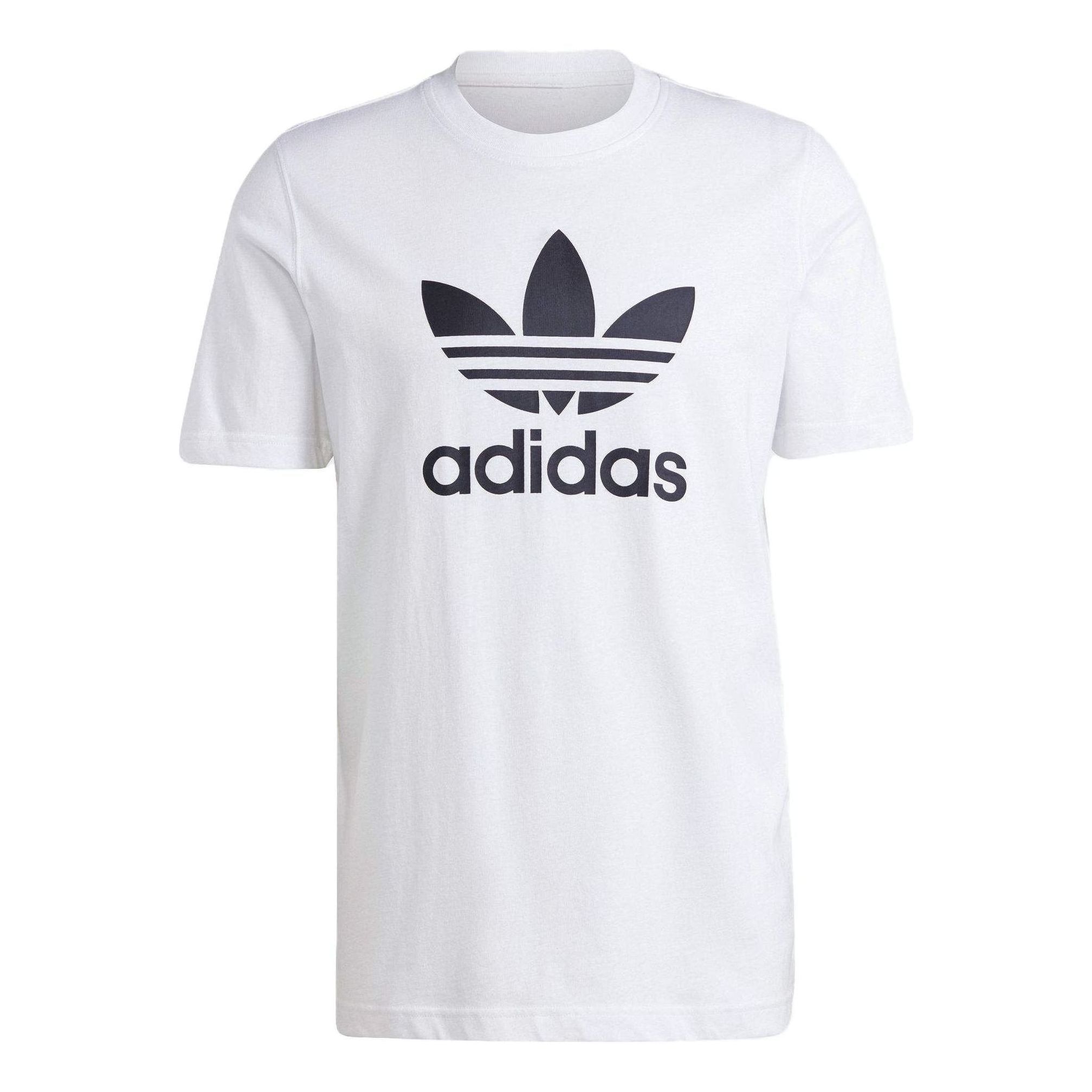 adidas Adicolor Classics Trefoil Tee 'White Black' IM4494 sold by KicksCrew