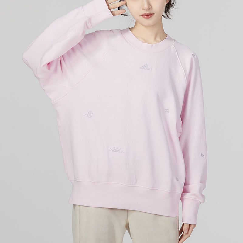 (WMNS) Adidas BLUV Q1 Sweaters 'Pink' IC0812 sold by KicksCrew product image thumbnail 3