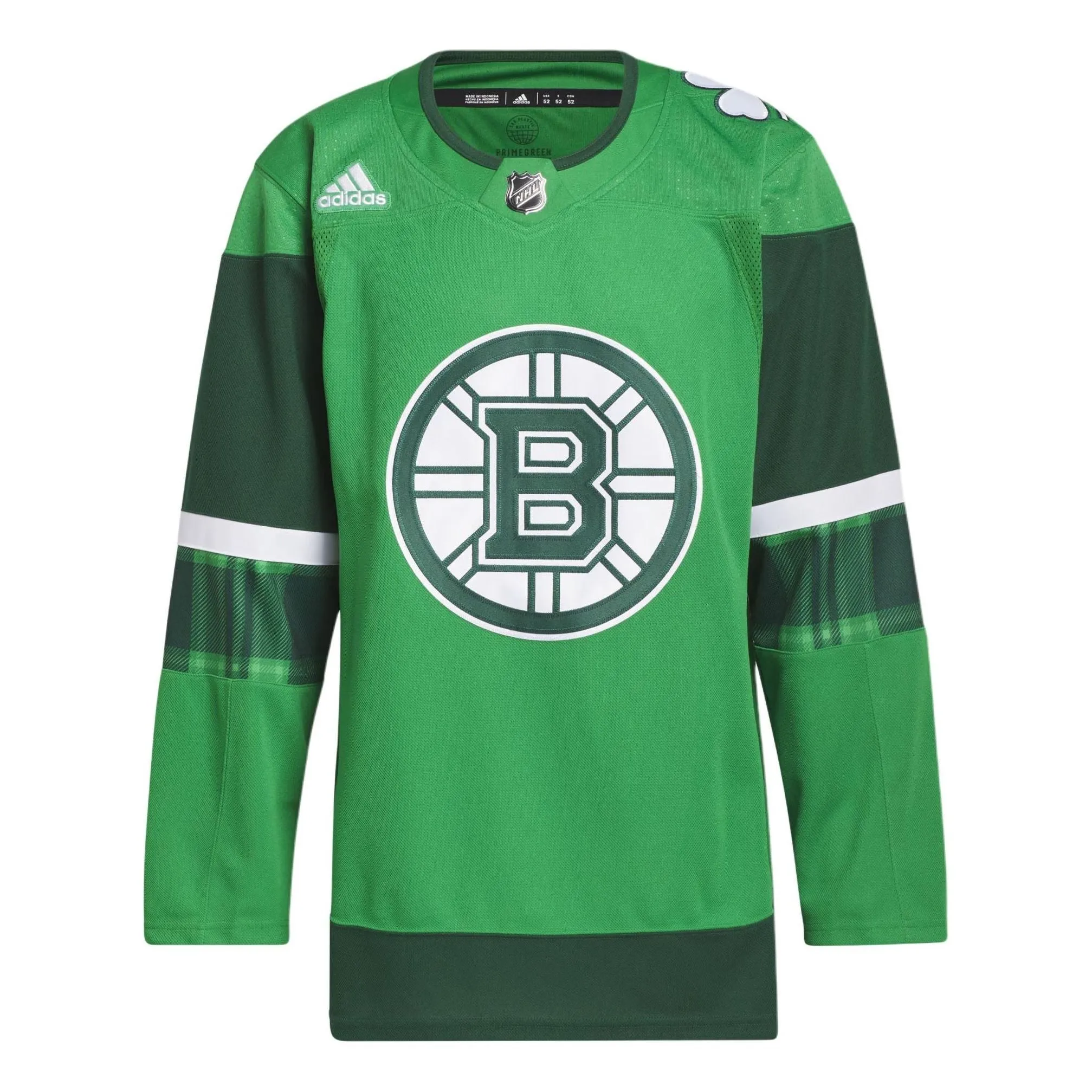 adidas Bruins St. Pats Hockey Jersey 'Green White' HU0475 sold by KicksCrew