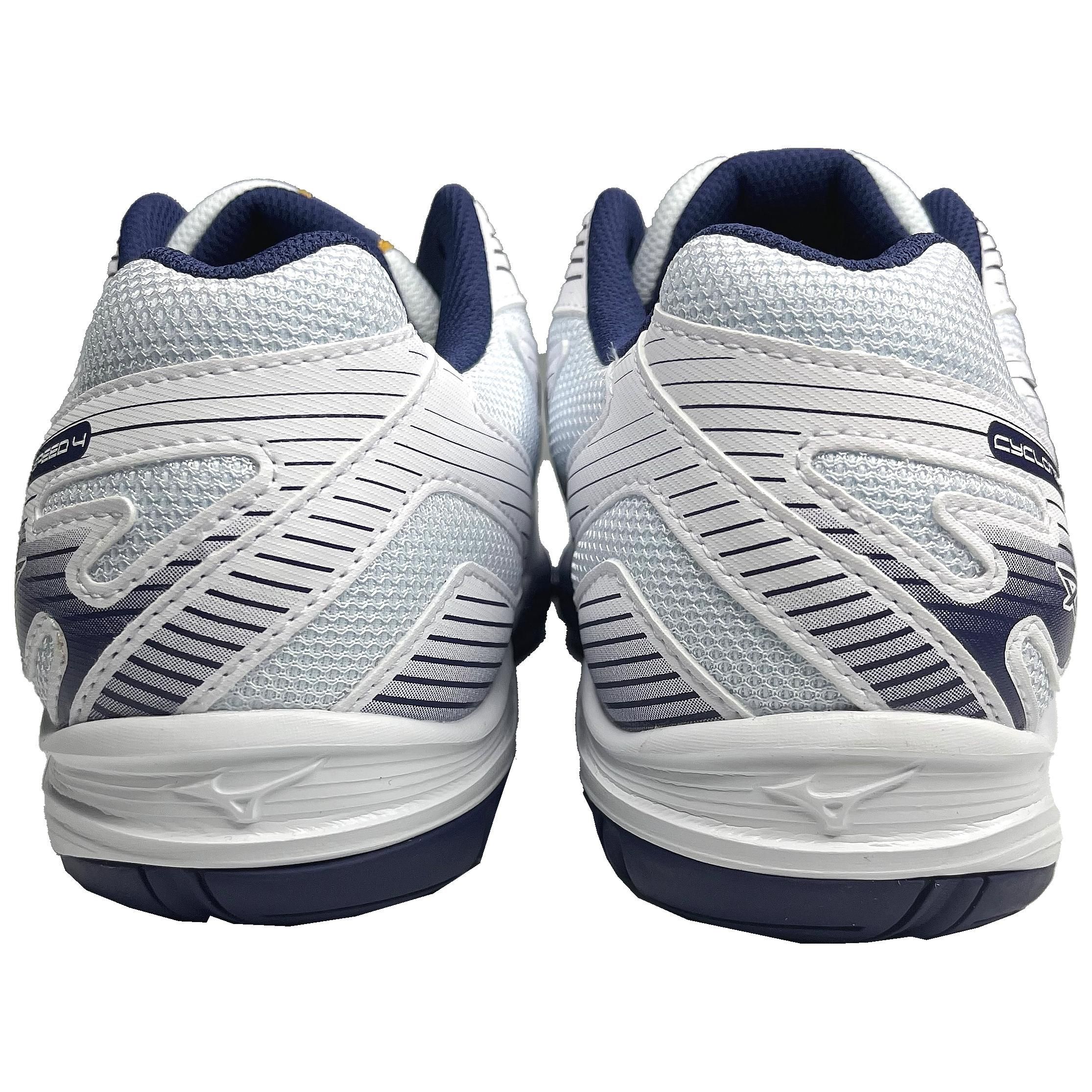 Mizuno Cyclone Speed 4 'White Navy' V1GA238043 sold by KicksCrew product image thumbnail 3
