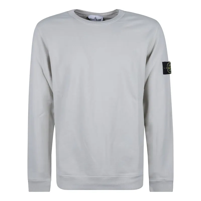 STONE ISLAND Sweatshirt 'Grey' 791562420-V0097 sold by KicksCrew