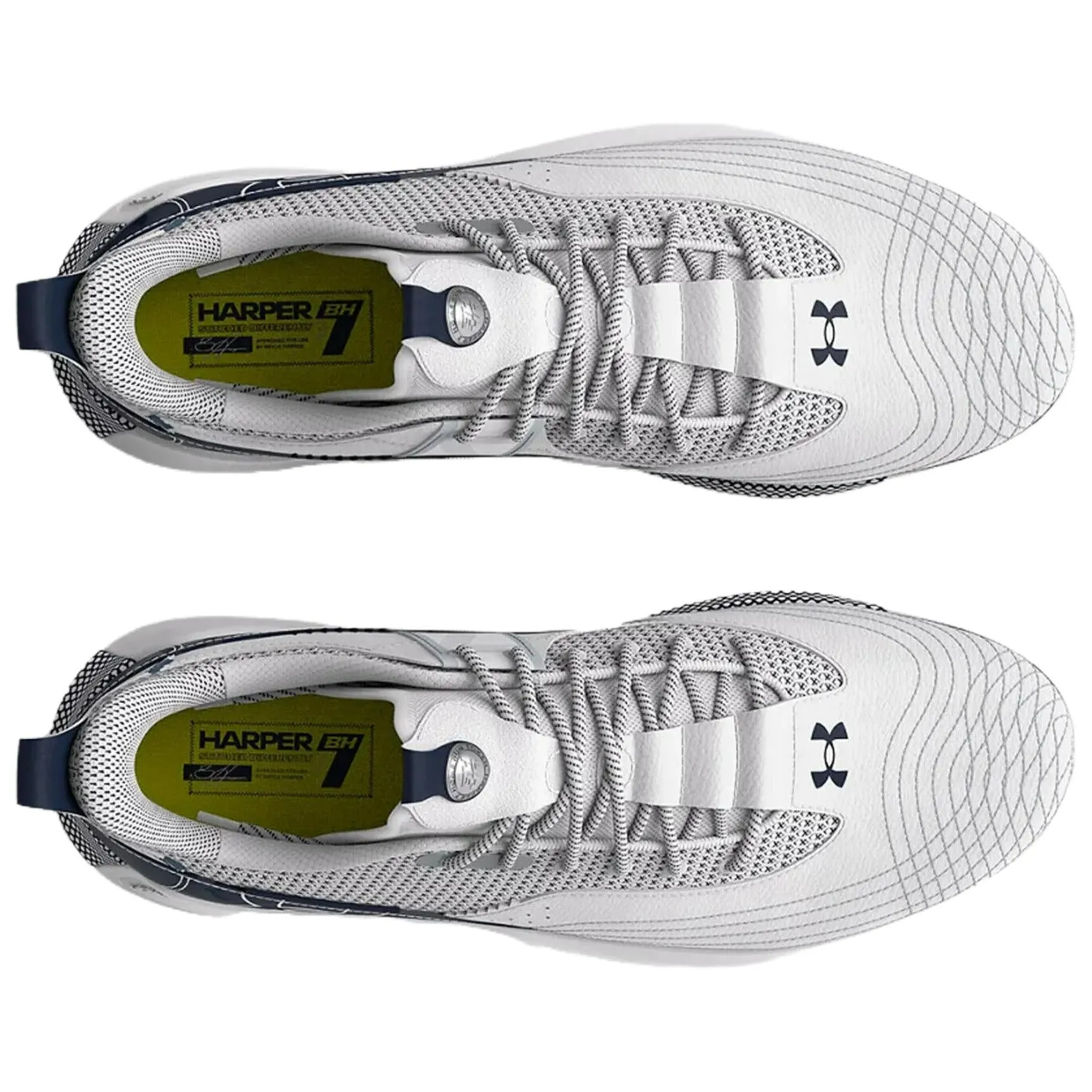 Under Armour Harper 7 Low ST 'White Midnight Navy' 3025582-401 sold by KicksCrew product image thumbnail 4