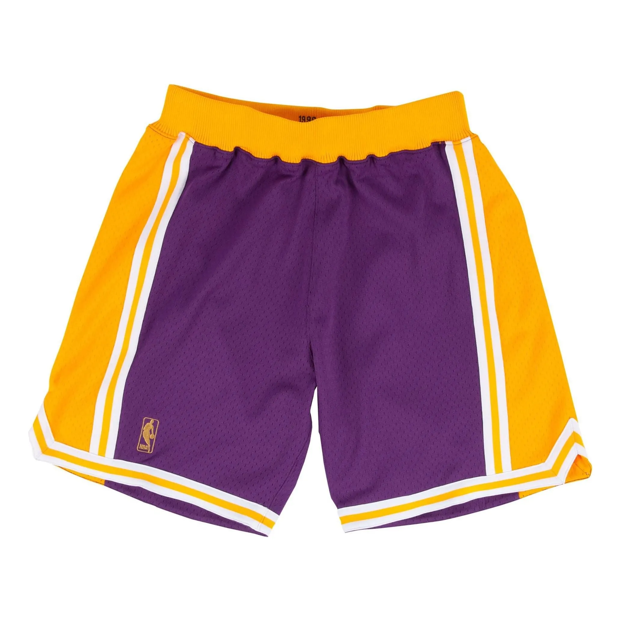 NBA Authentic Shorts Los Angeles Lakers Road 1996-97 'Purple Yellow' ASHRGS18122-LALPURP96 sold by KicksCrew