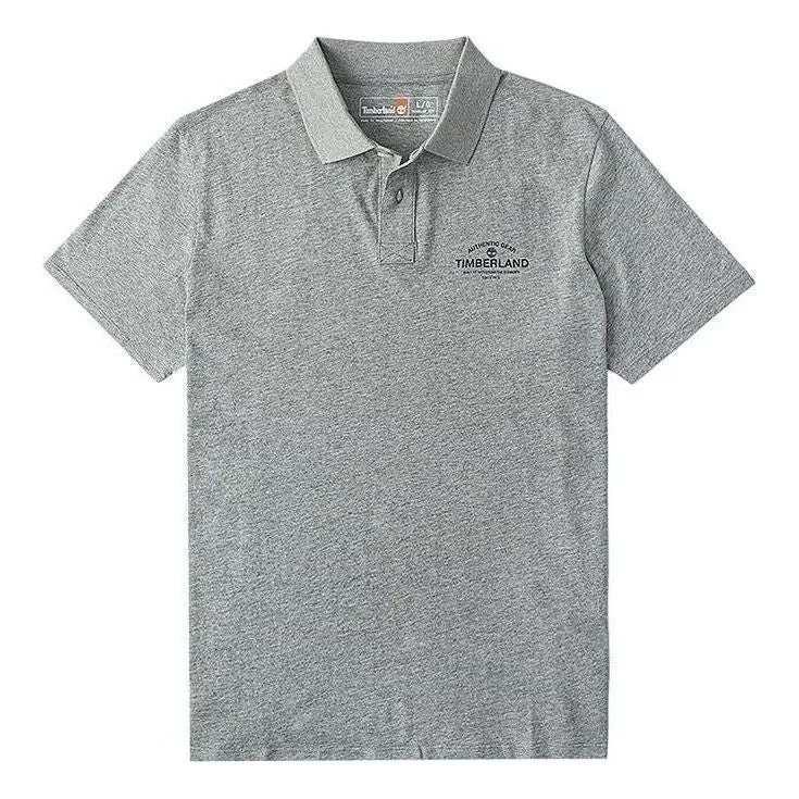 Timberland Brand Polo Shirt 'Grey' A2PM8-052 sold by KicksCrew