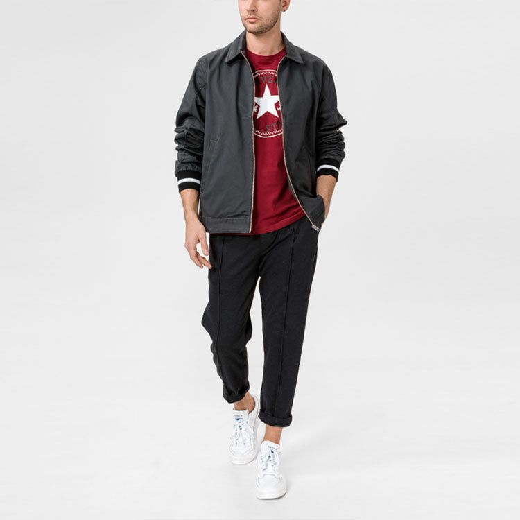 Converse Flight Bomber Full Zip 'Black' 10017312-A02 sold by KicksCrew product image thumbnail 3