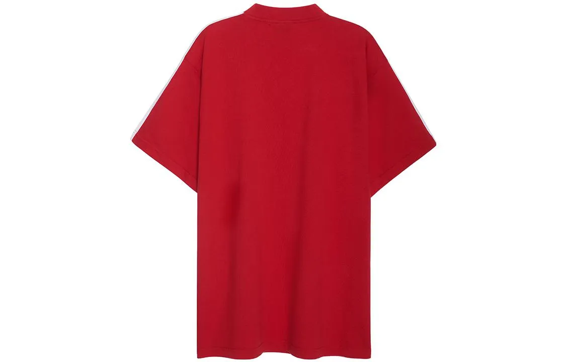 Balenciaga x adidas T-Shirt Oversized 'Red' 739101TNVA66542 sold by KicksCrew product image thumbnail 2