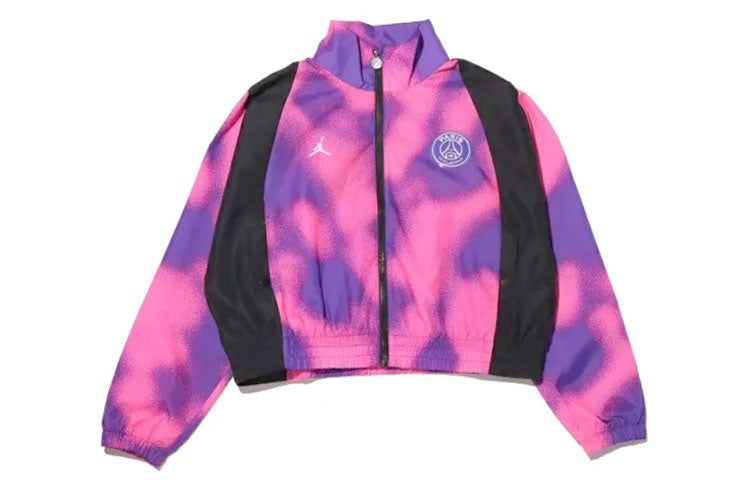 (WMNS) Air Jordan x PSG Warm Up Jacket 'Purple' CZ7504-510 sold by KicksCrew product image thumbnail 2