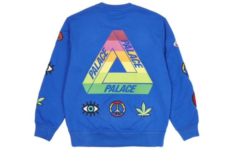 Palace Mixed Media Bitmap Crew 'Blue' PLA-SS22-271 sold by KicksCrew product image thumbnail 2