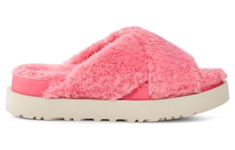 (WMNS) Ugg Fuzz Sugar Cross 'Pink Jasmine' 1135131-PJSM sold by KicksCrew