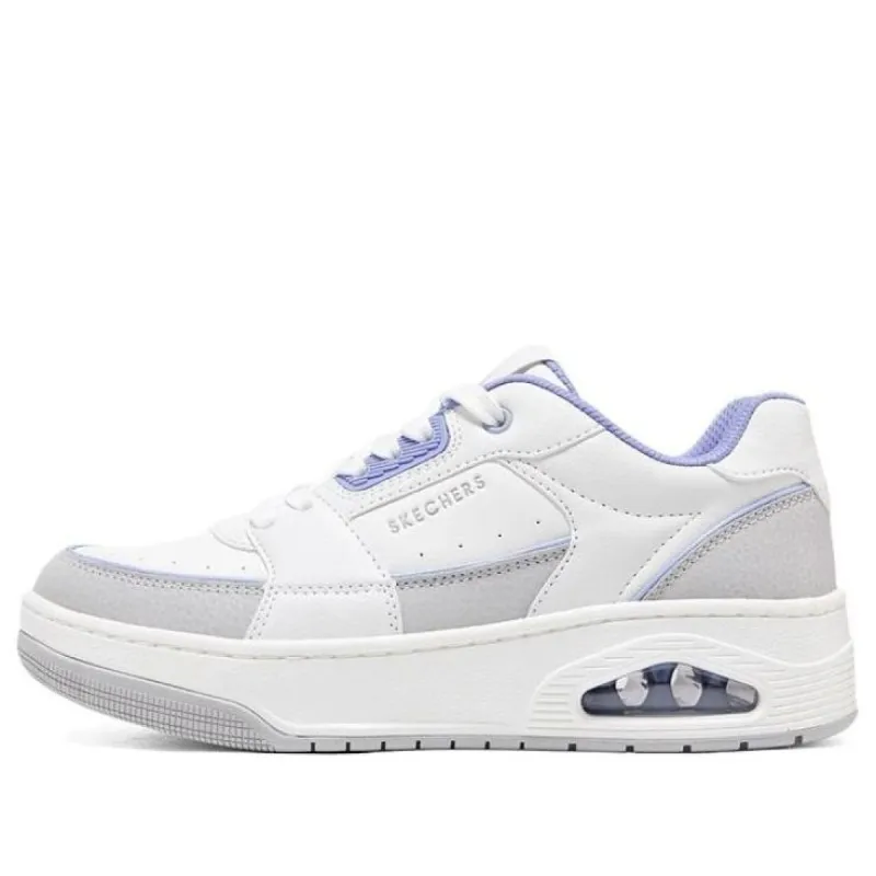 (WMNS) Skechers Uno Court - Courted Style Shoes 'White Grey Blue' 177710-WLV sold by KicksCrew