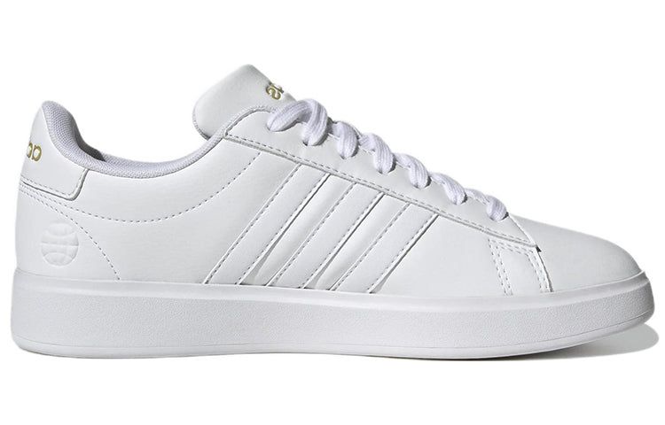 (WMNS) adidas Grand Court 2.0 'White Gold Metallic' GW9213 sold by KicksCrew product image thumbnail 2