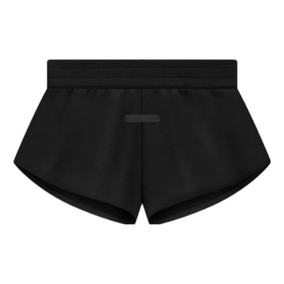 (WMNS) adidas x Fear of God Athletics Suede Fleece Shorts 'Black' IY0938 sold by KicksCrew